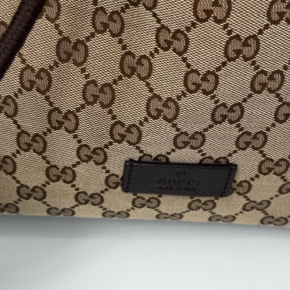 Gucci Backpack Drawstring Gg Canvas Medium - image 2